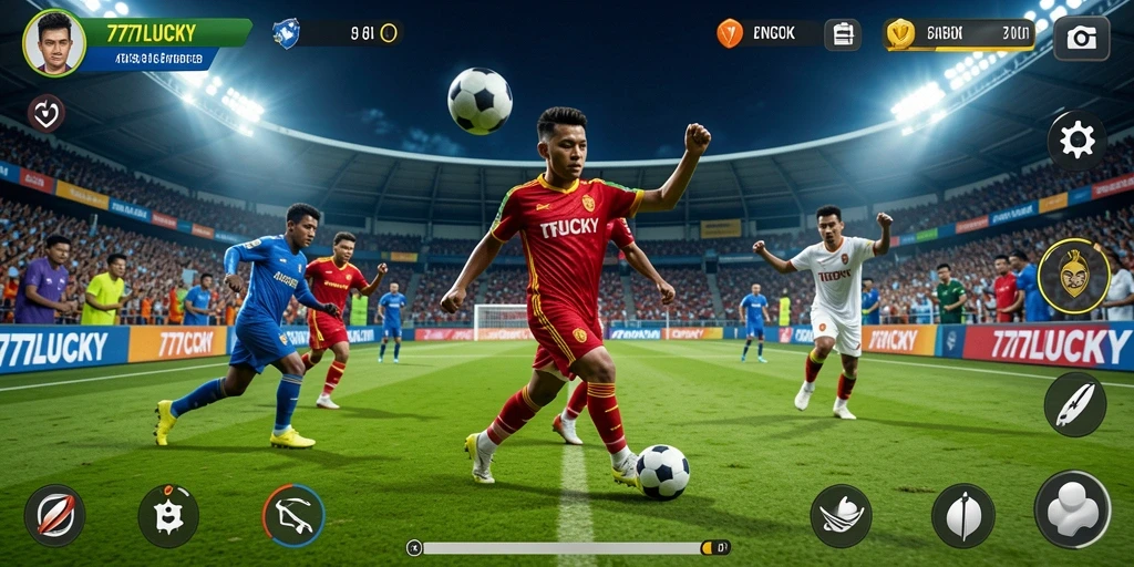 Tampilan gameplay 777LUCKY yang mengasyikkan dan kompetitif.