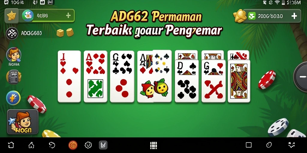 Screenshot gameplay ADG62 yang seru dan menarik.