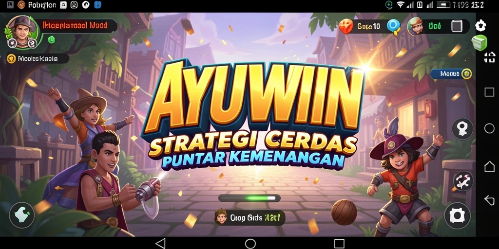 Gameplay menarik AYUWIN dengan strategi yang mendebarkan.