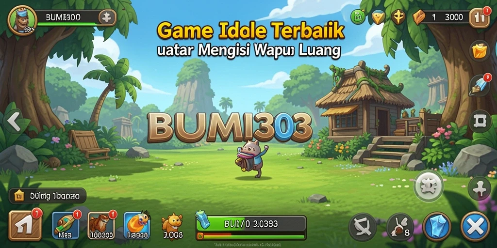 Tampilan gameplay BUMI303 yang menarik dan adiktif.