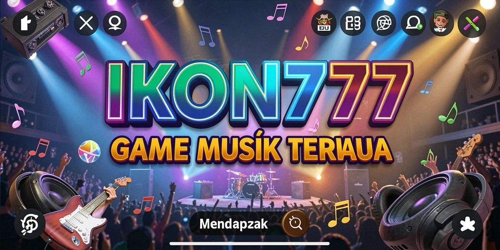 Screenshot gameplay IKON777 menampilkan pengalaman musik yang seru.
