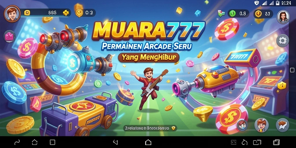 Tampilan gameplay MUARA777 yang penuh warna dan menantang.