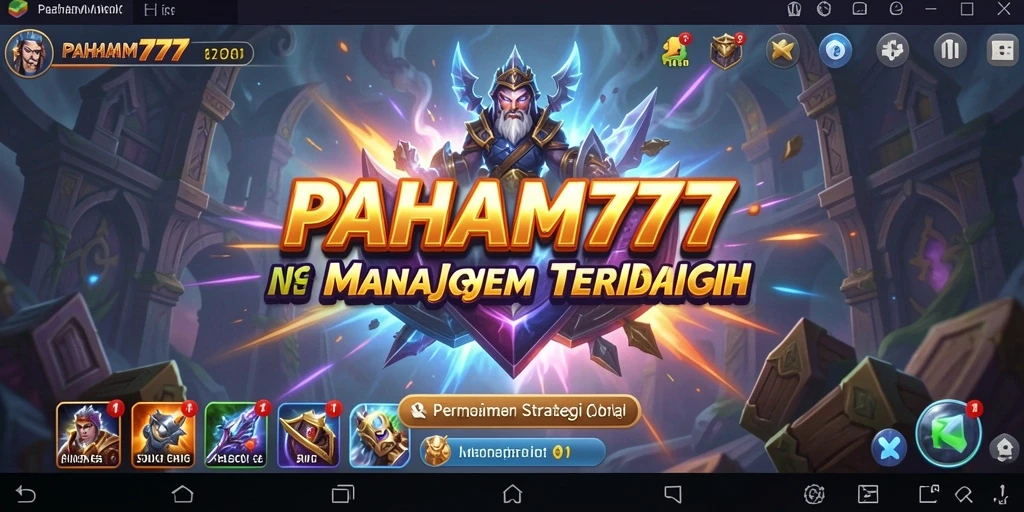 Menampilkan gameplay seru dan strategi cerdas PAHAM777.