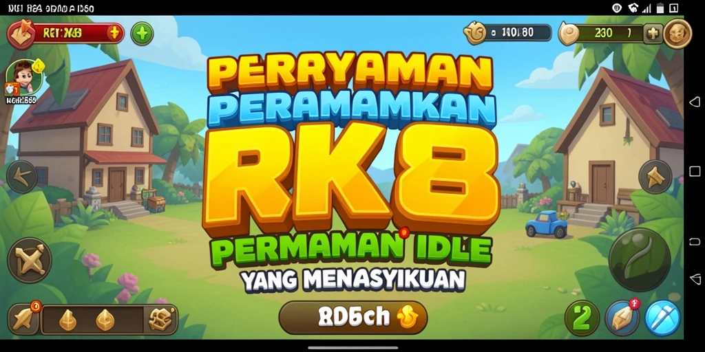 Gameplay RK88 menampilkan pengelolaan sumber daya yang mengasyikkan.