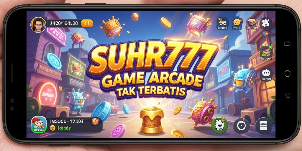 Tampilan gameplay SUHU777 yang seru dan penuh warna.