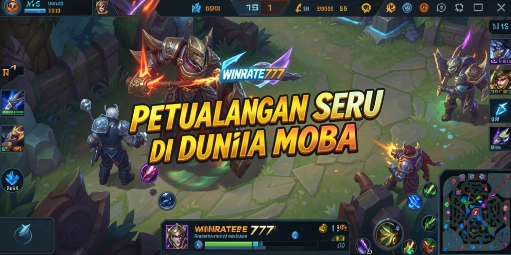 Pemain beraksi dalam pertempuran seru di WINRATE777 dengan grafis memukau.